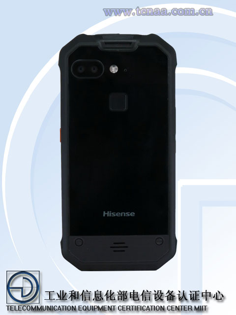 Защищенный смартфон Hisense P9 засветился в TENAA