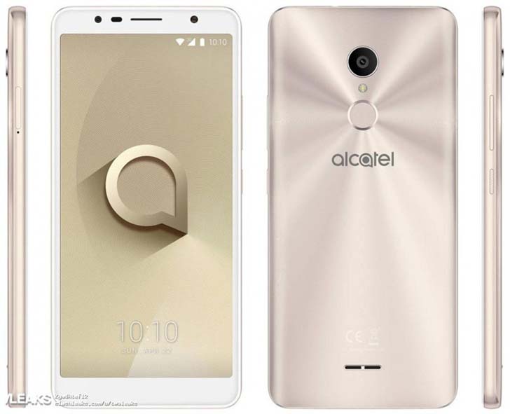 В Сети опубликовали рендеры смартфона Alcatel 3C