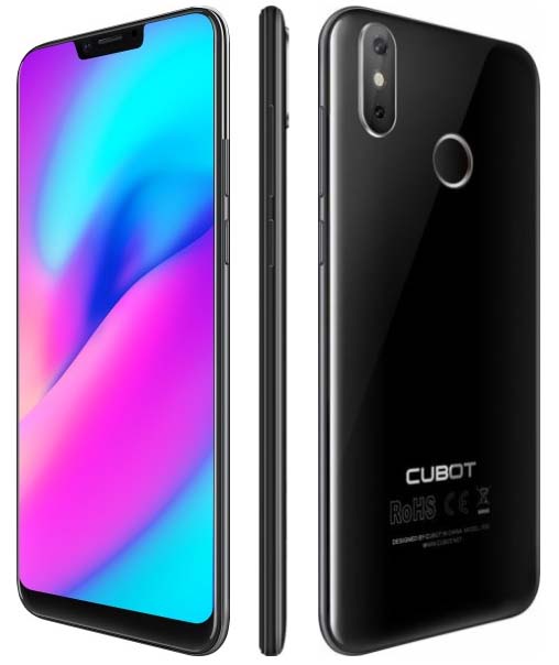 Безрамочный смартфон Cubot P20 представлен официально