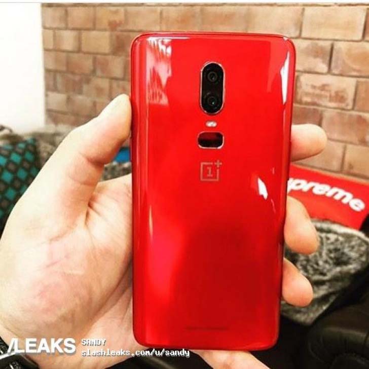 OnePlus 6 в красном цвете появится на прилавках уже завтра