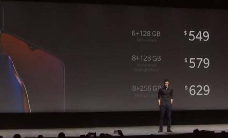Официально представлен флагманский смартфон OnePlus 6T