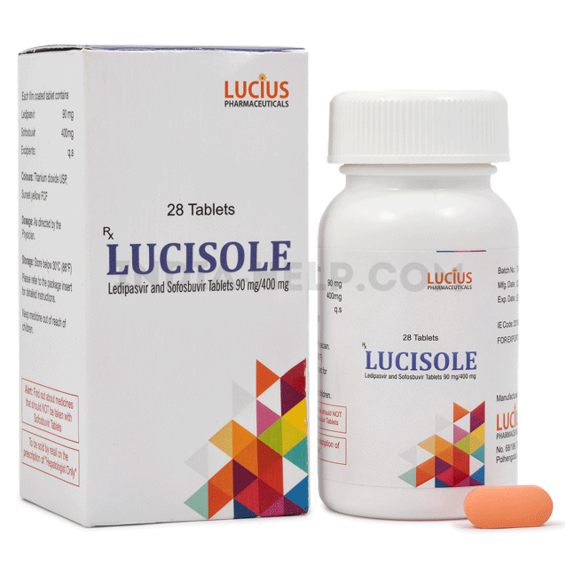 Медикамент Люцисовел - универсальное средство  для терапии ВГС любого генотипа