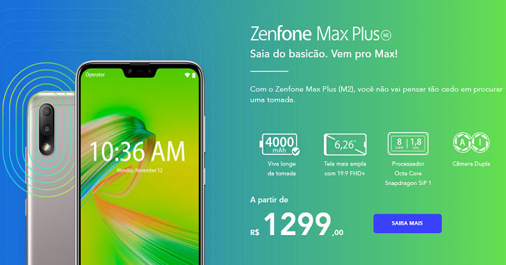 Asus ZenFone Max Shot и ZenFone Max Plus M2 – первые в мире смартфоны на процессоре Qualco ...