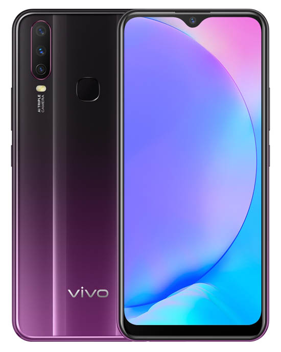 Представлен смартфон Vivo Y17 с чипом Helio P35