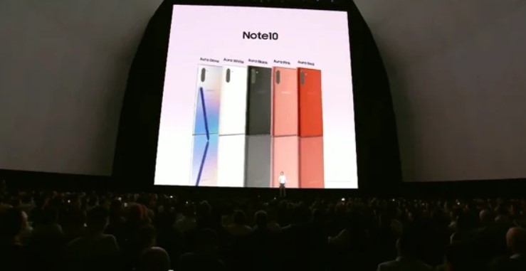 Презентация Samsung Galaxy Note 10 и Note 10+:цены и характеристики