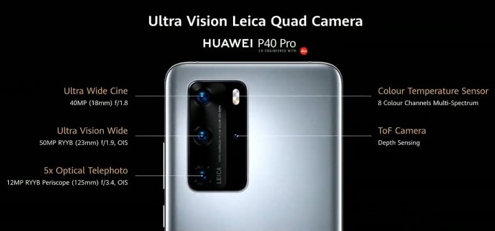 Фотопреимущество:  Huawei представила флагманскую линейку смартфонов Huawei P40 Pro+, P40  ...