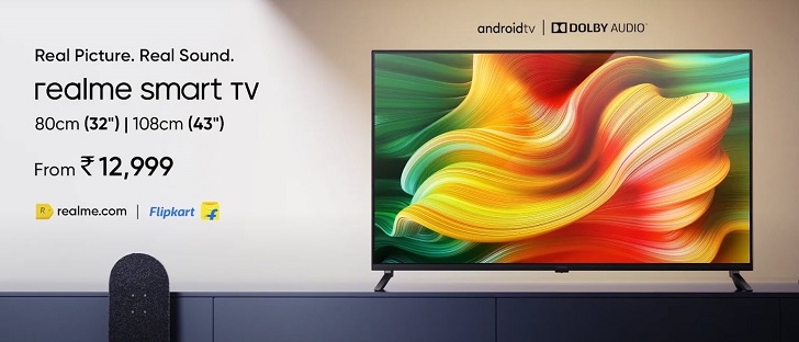 Представлены телевизоры Realme Smart TV стоимостью от 170 долларов