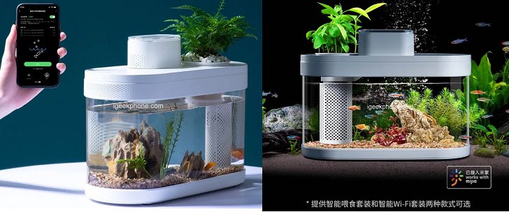 Xiaomi представила умный аквариум за 50 долларов