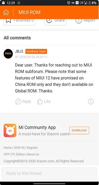 Что не нравится владельцам Xiaomi, получившим MIUI 12