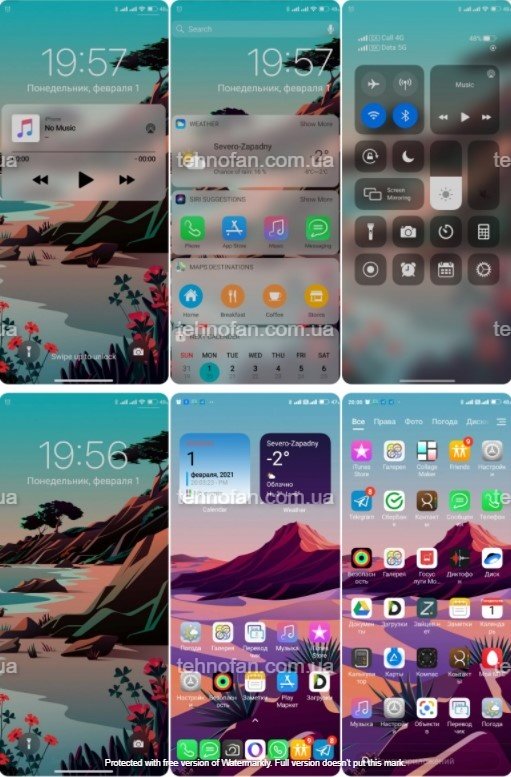Новая тема iOS 14 LITE для MIUI 12 порадовала многих фанов Xiaomi