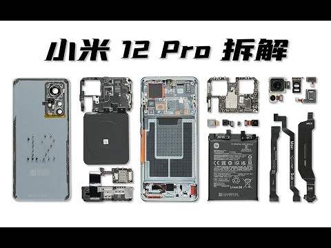 Смартфон Xiaomi 12 Pro разобрали на части