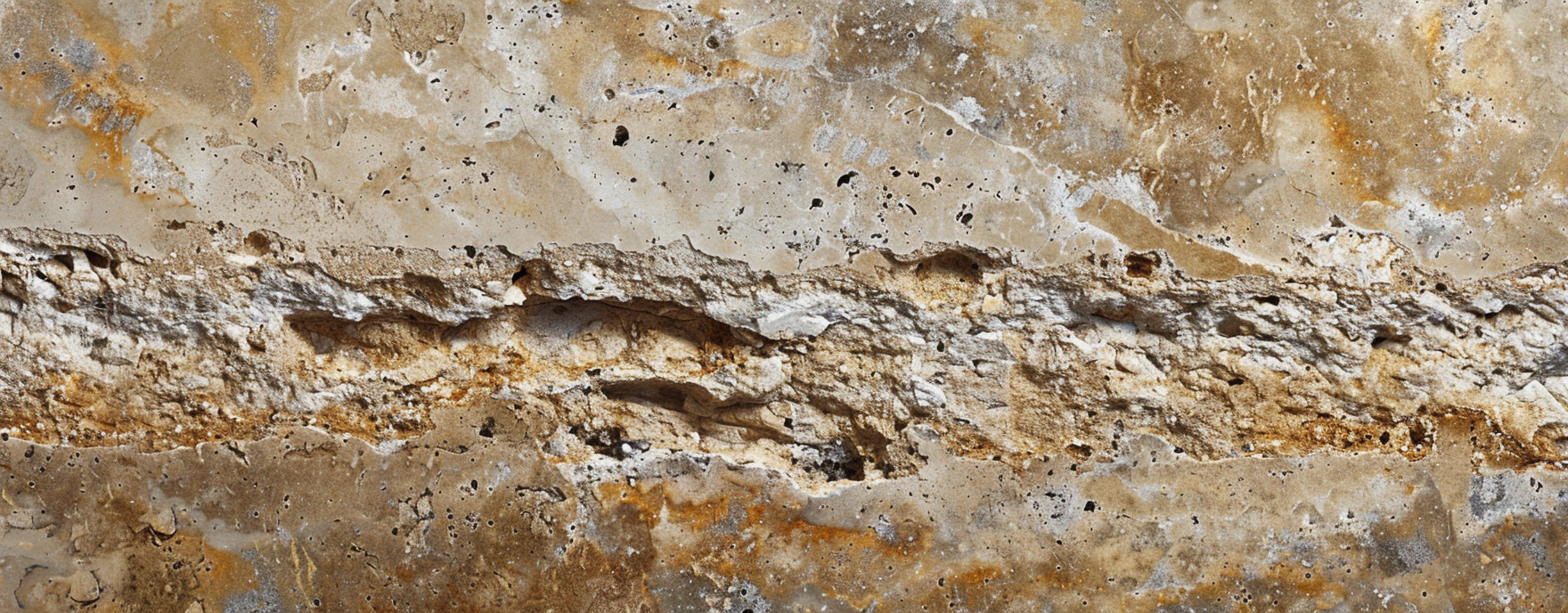 Травертин - натуральный камень с уникальной текстурой